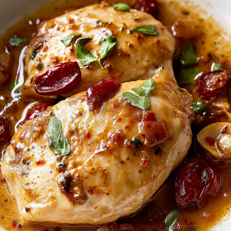 Marry Me Chicken Dish
