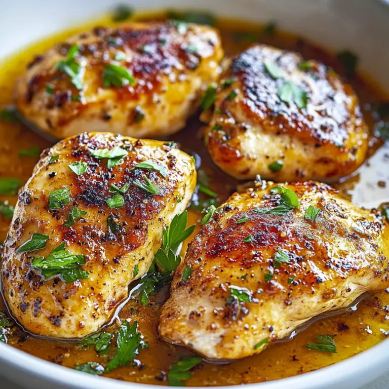 Garlic Butter Chicken Dish