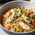 Instant Pot Chicken and Rice Dish
