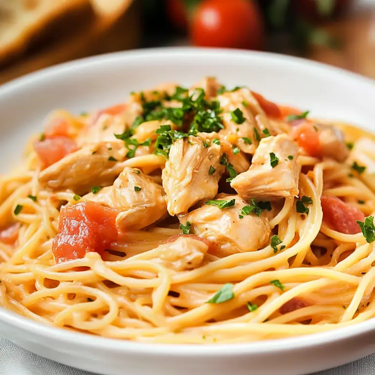 Chicken Spaghetti Dish