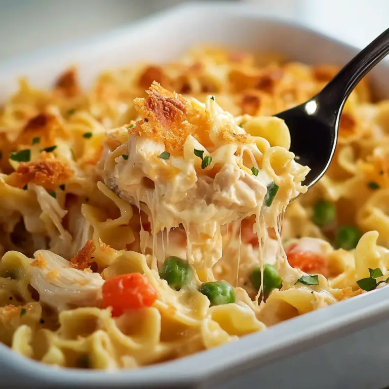 Chicken Noodle Casserole Dish