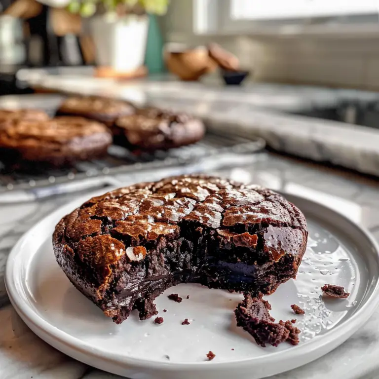 Fudgy Chewy Browkies Dessert