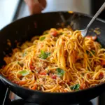One Pot Spaghetti Dish