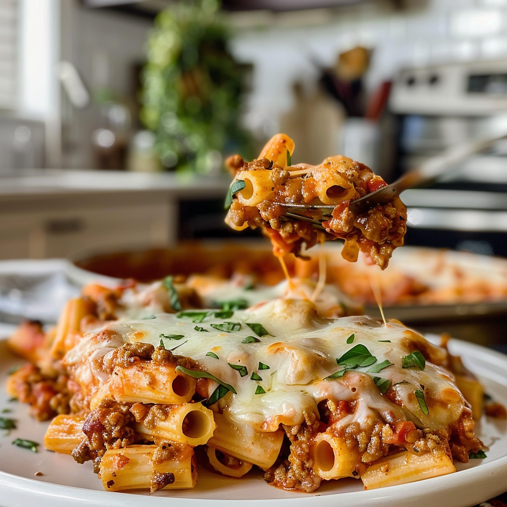 Million Dollar Baked Ziti Dish