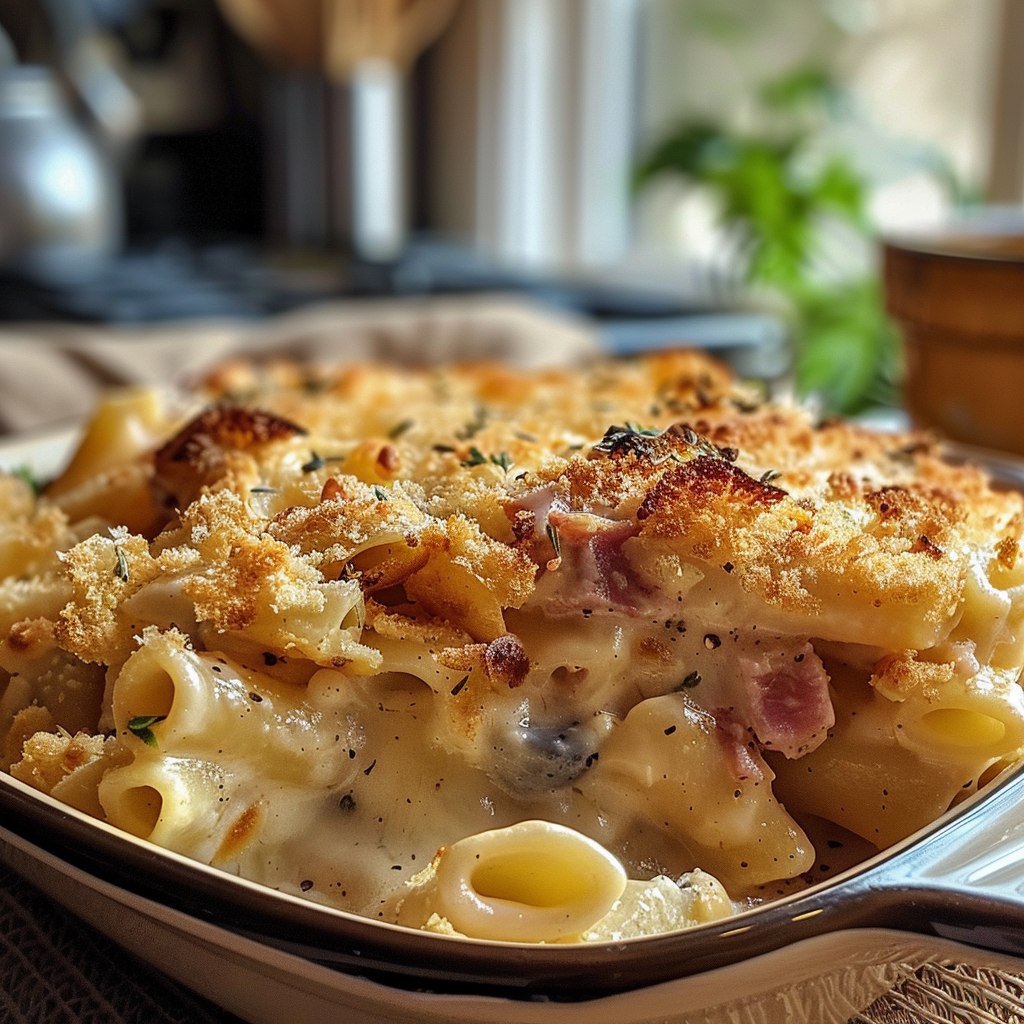 Chicken Cordon Bleu Casserole Dish