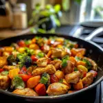 Healthy Chicken and Veggies Skillet