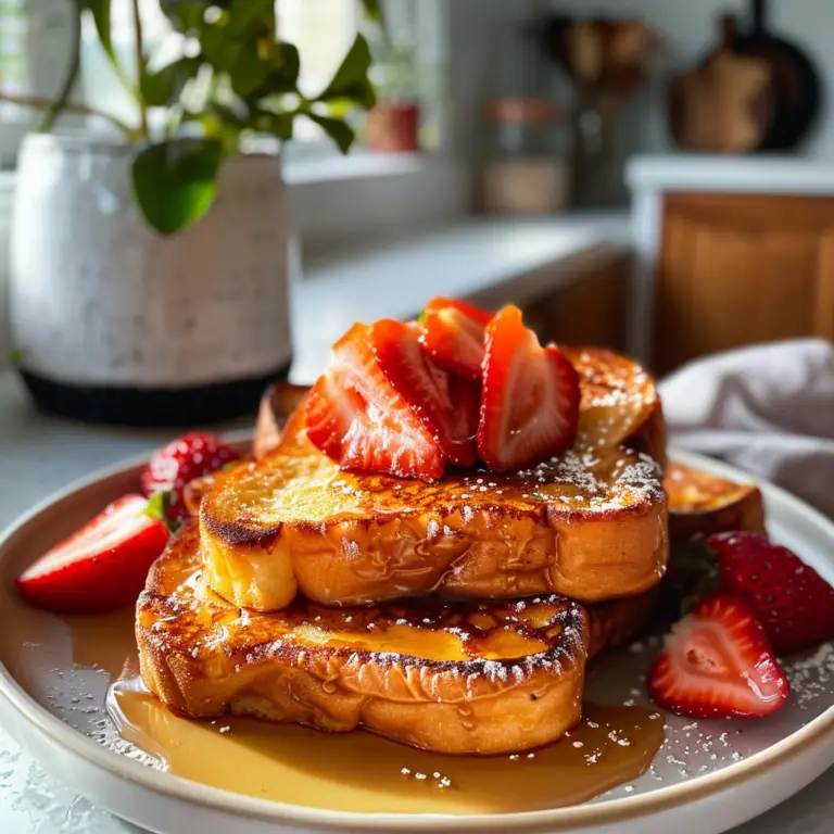 Perfectly Golden French Toast