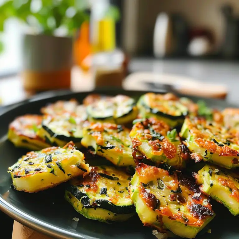 Zucchini Garlic Bites