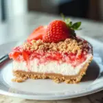 Strawberry Crunch Cheesecake