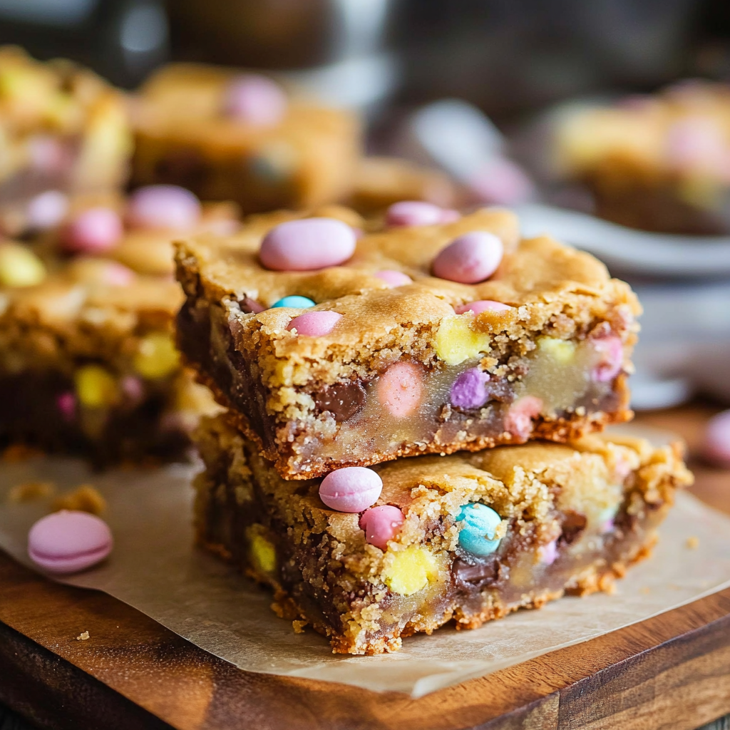 Easter Cake Mix Cookie Bars