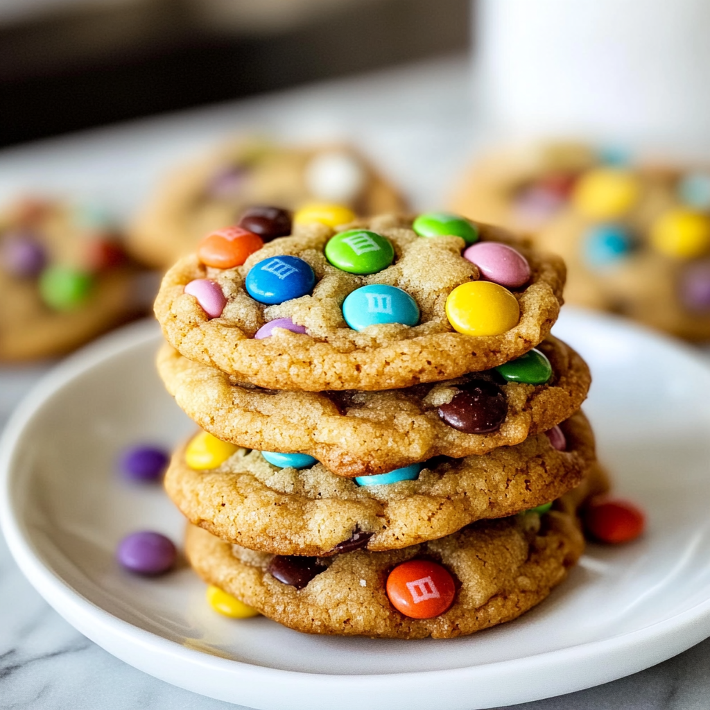 Easter M&M Cookies