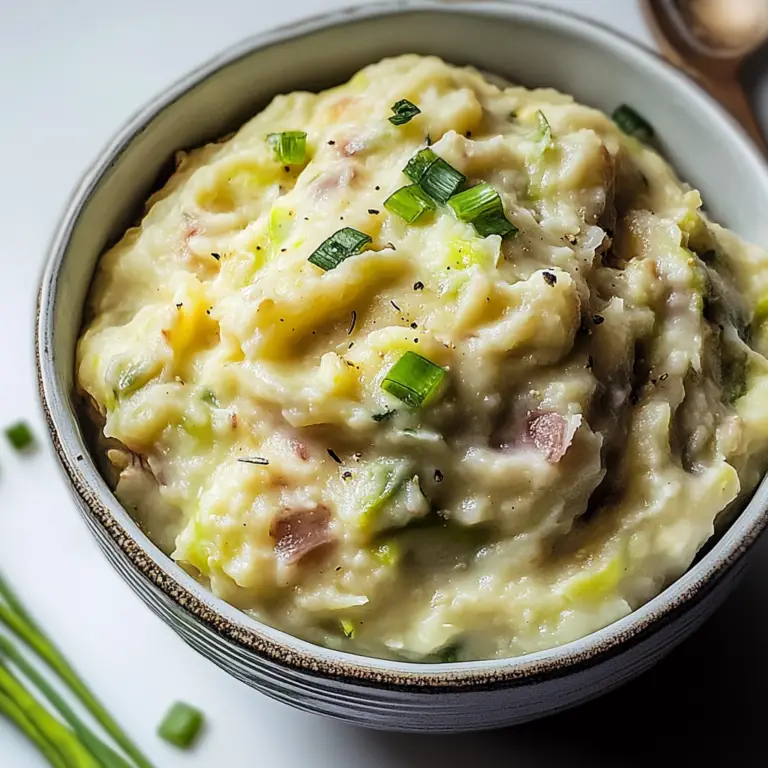 Creamy Irish Colcannon Dish