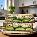Cucumber Cream Cheese Sandwiches Recipe