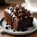 Hot Fudge Brownie Bread