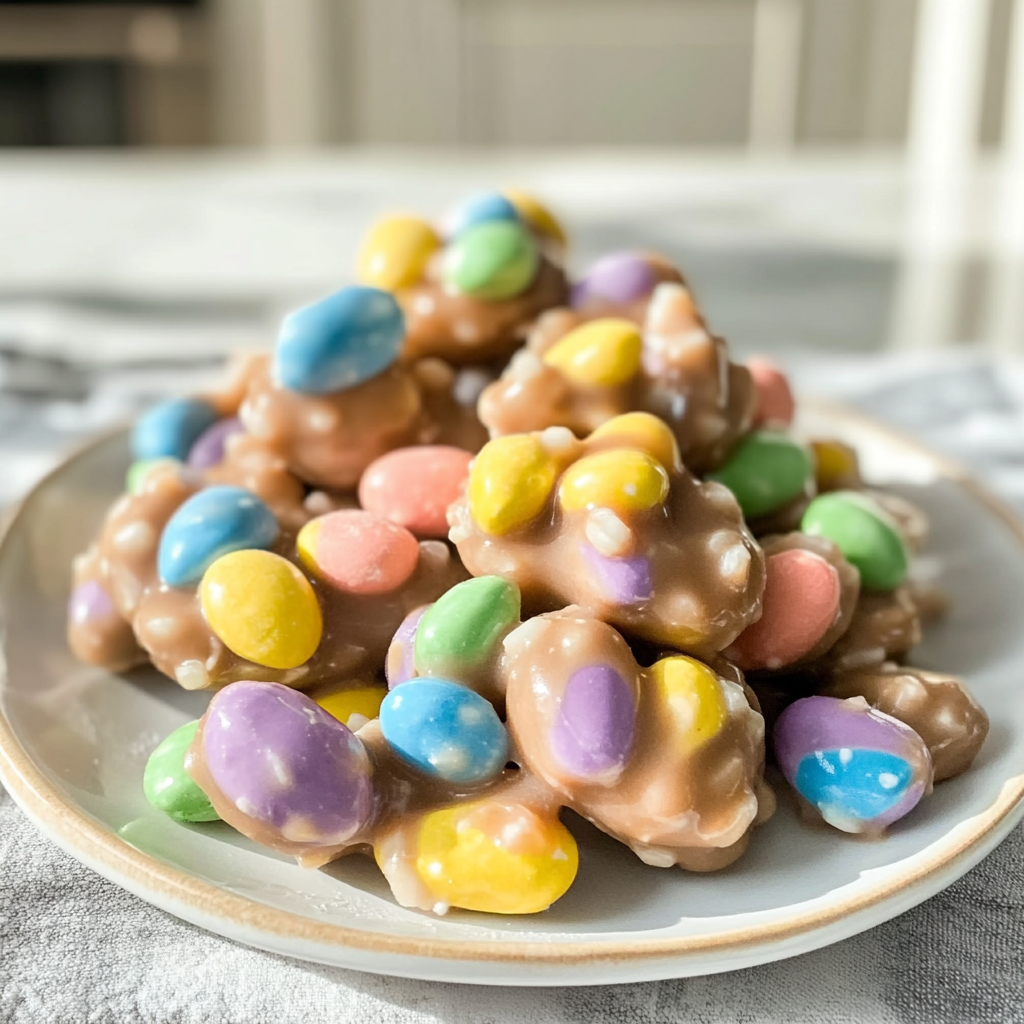Crockpot Easter Cluster Candy