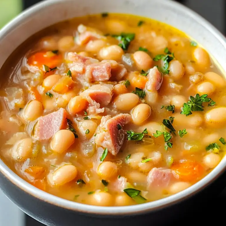 Ham and Bean Soup Bowl