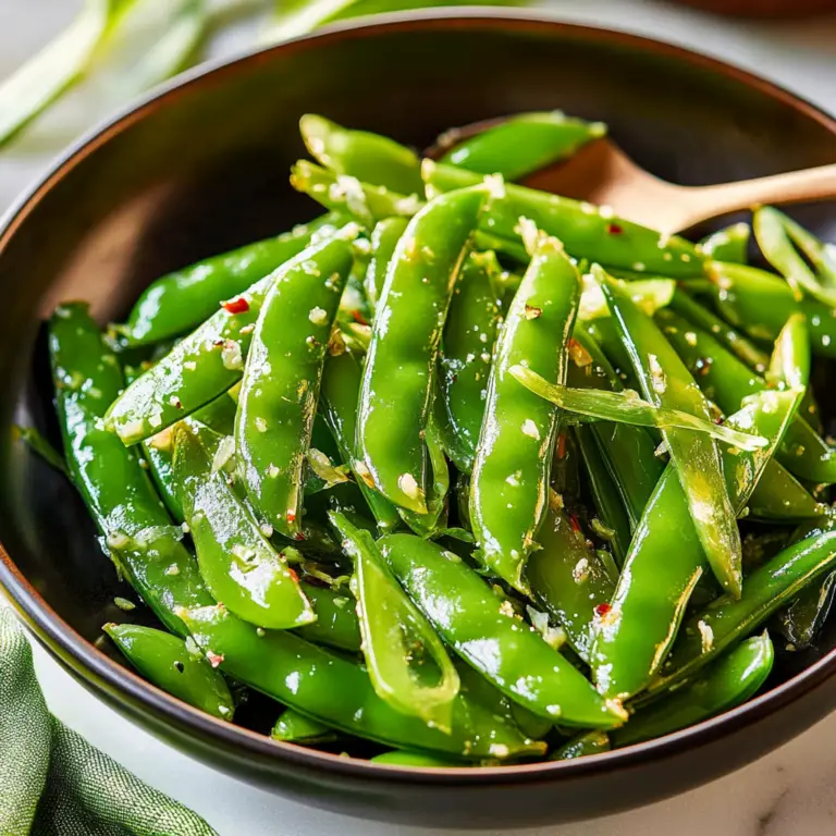 Colorful Sugar Snap Pea Salad