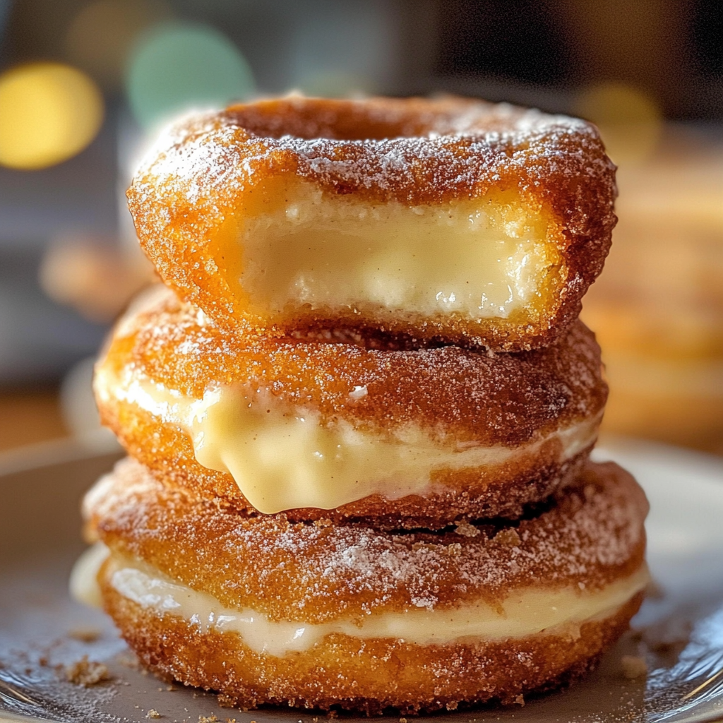 Churro Cheesecake Donut Cookies