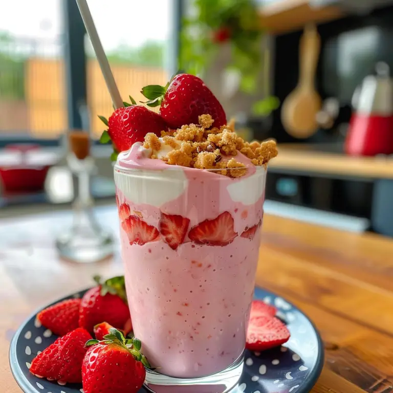 Strawberry Cheesecake Smoothie Recipe