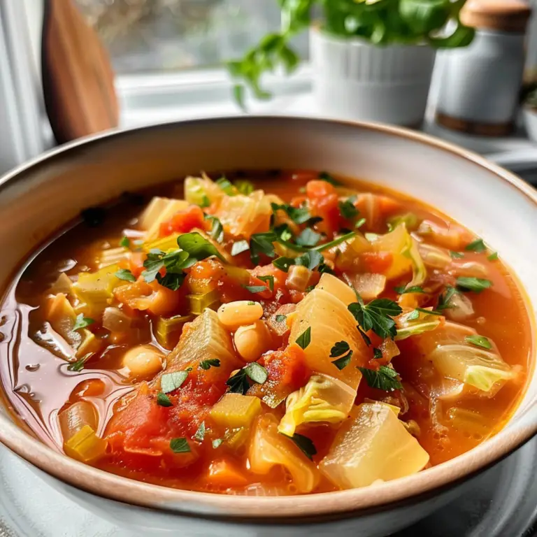 Cozy Cabbage Soup Recipe