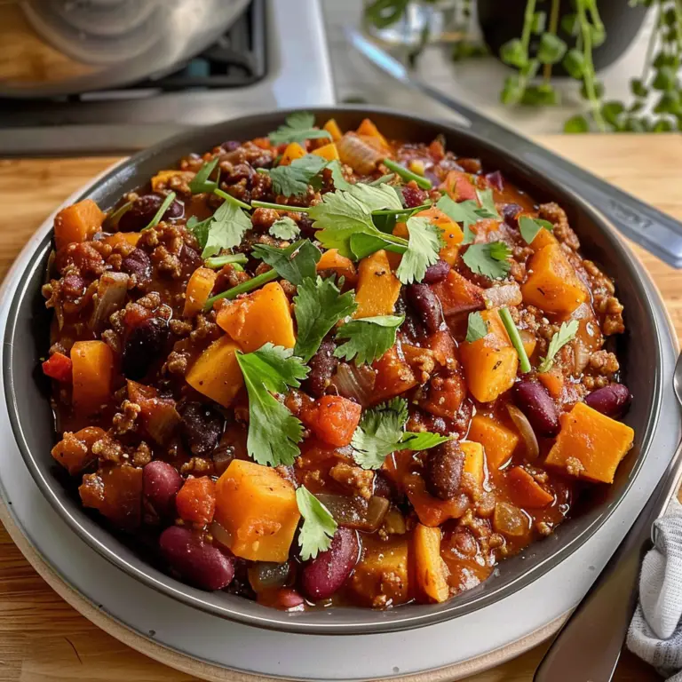 Sweet Potato Chili Recipe