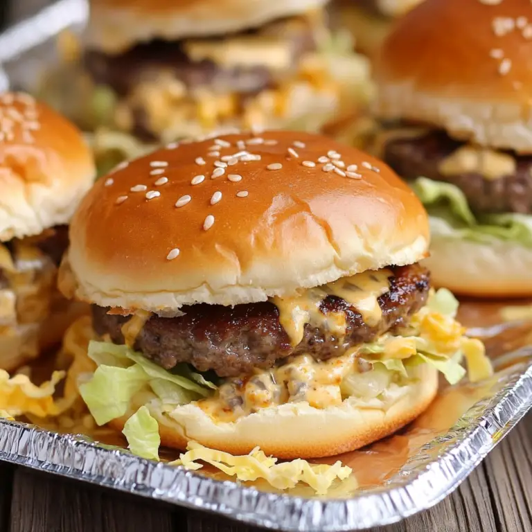 Big Mac Sliders: