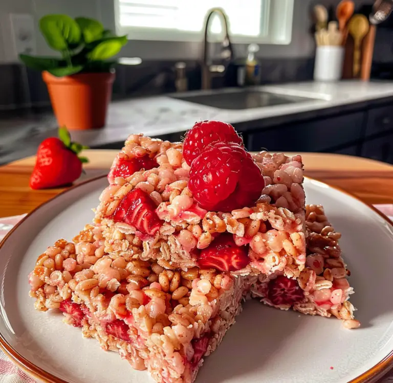Strawberry Crunch Rice Krispie Treats Recipe
