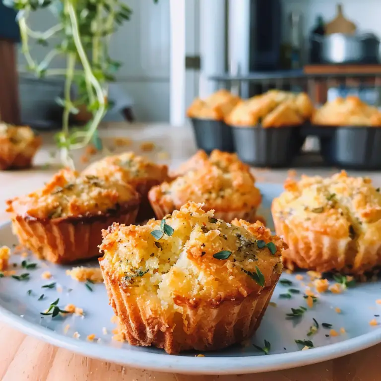 Cheese and Herb Muffins Recipe