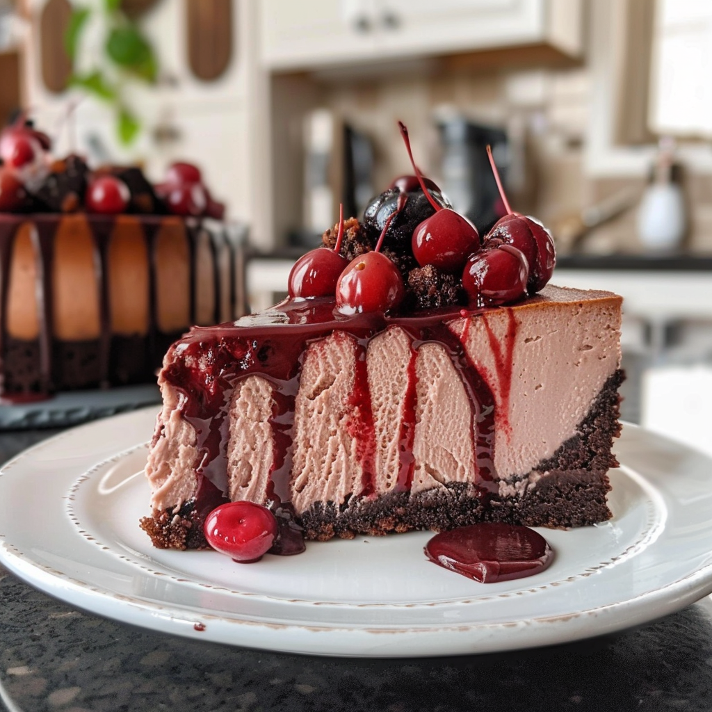 Decadent Black Forest Cheesecake Recipe