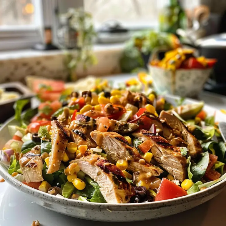Spicy Southwest Chicken Salad Recipe