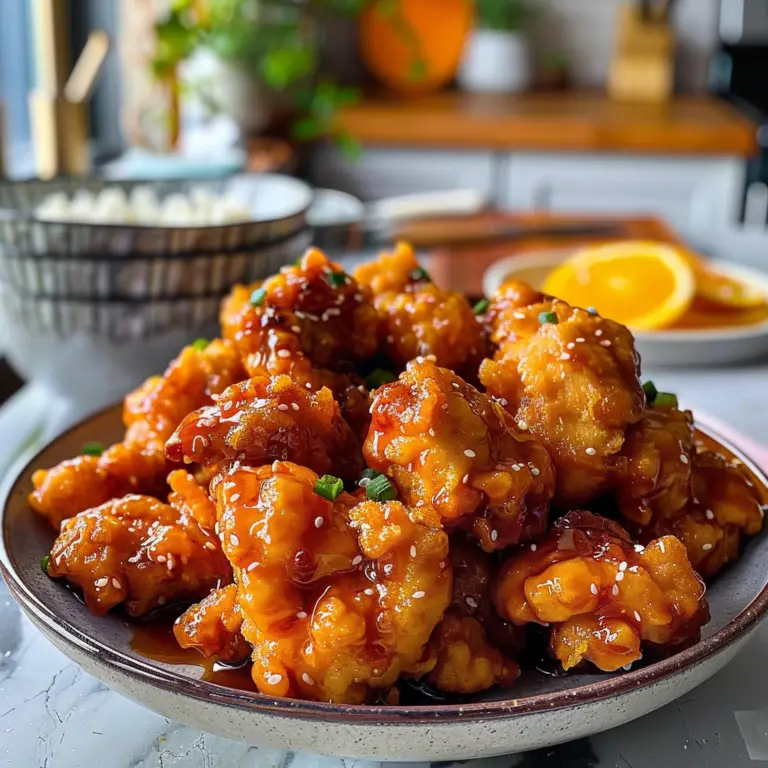 Crispy Orange Chicken Recipe