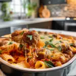 Dump and Bake Meatball Casserole Recipe