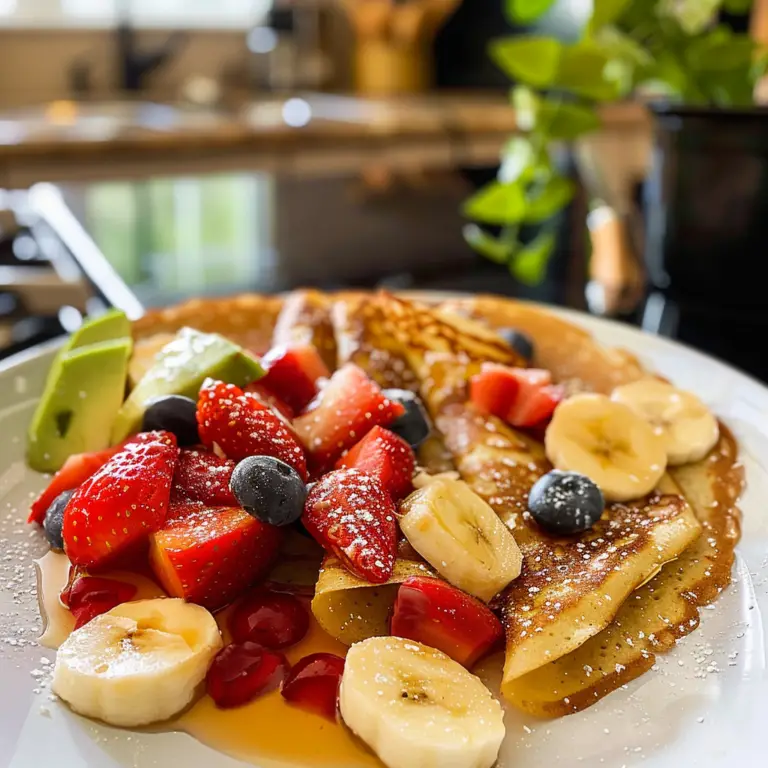Healthy Oat Crepes
