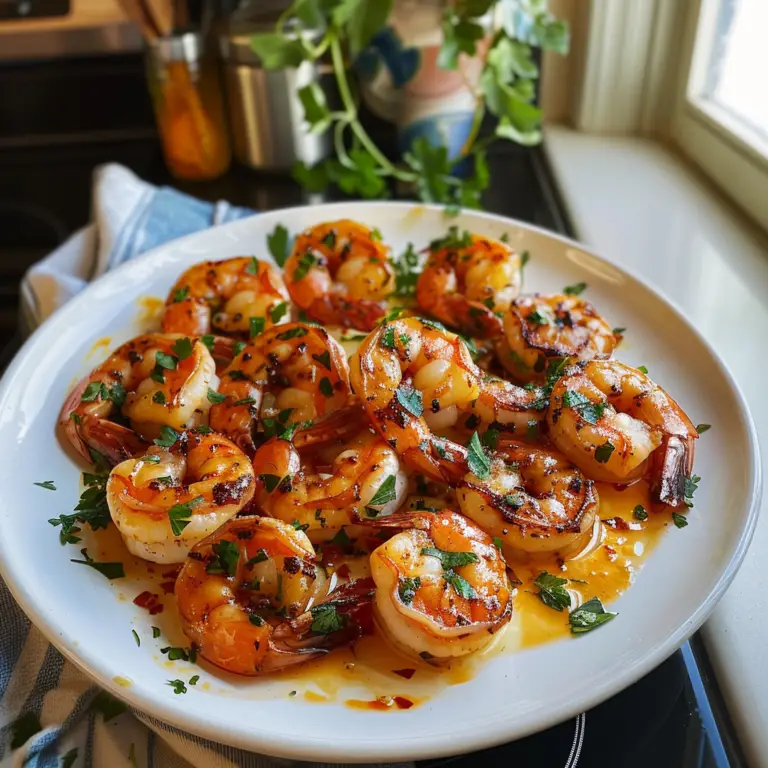 Garlic Shrimp Hawaiian
