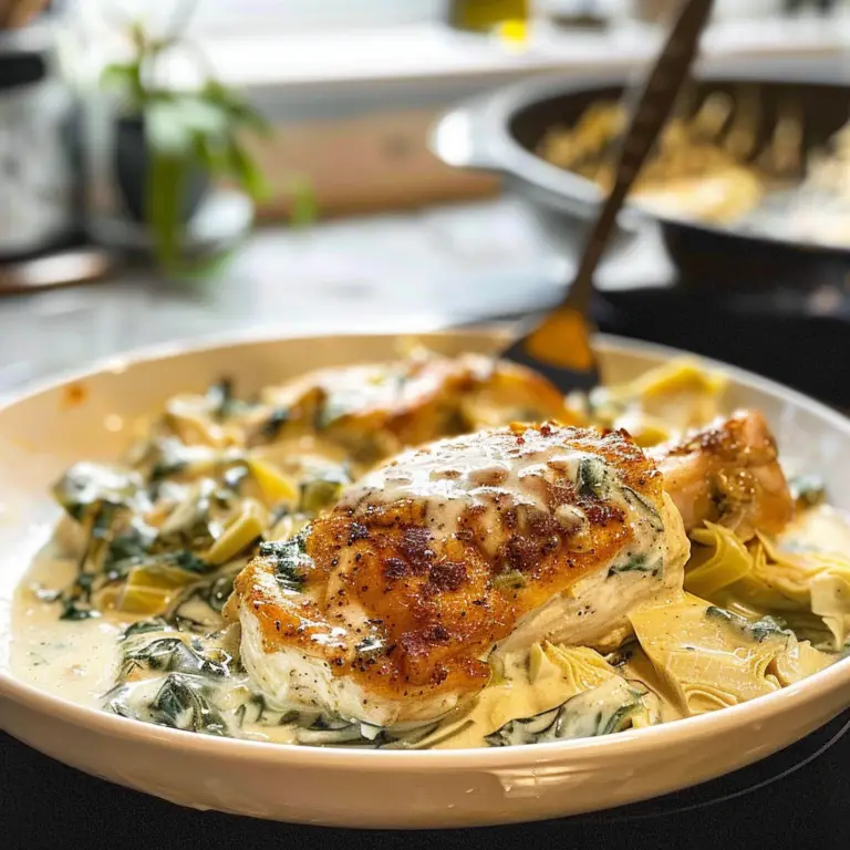Spinach Artichoke Chicken Recipe