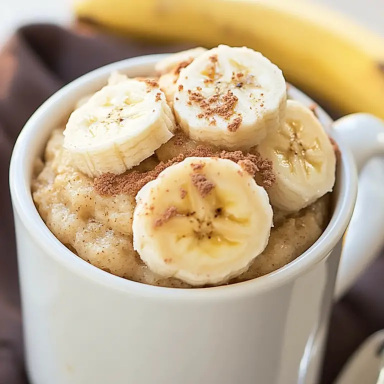 Banana Mug Cake