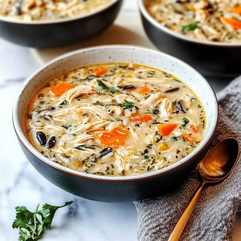 Healthy Chicken and Rice Soup Recipe