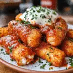 Crispy Mozzarella Sticks with Dips Recipe