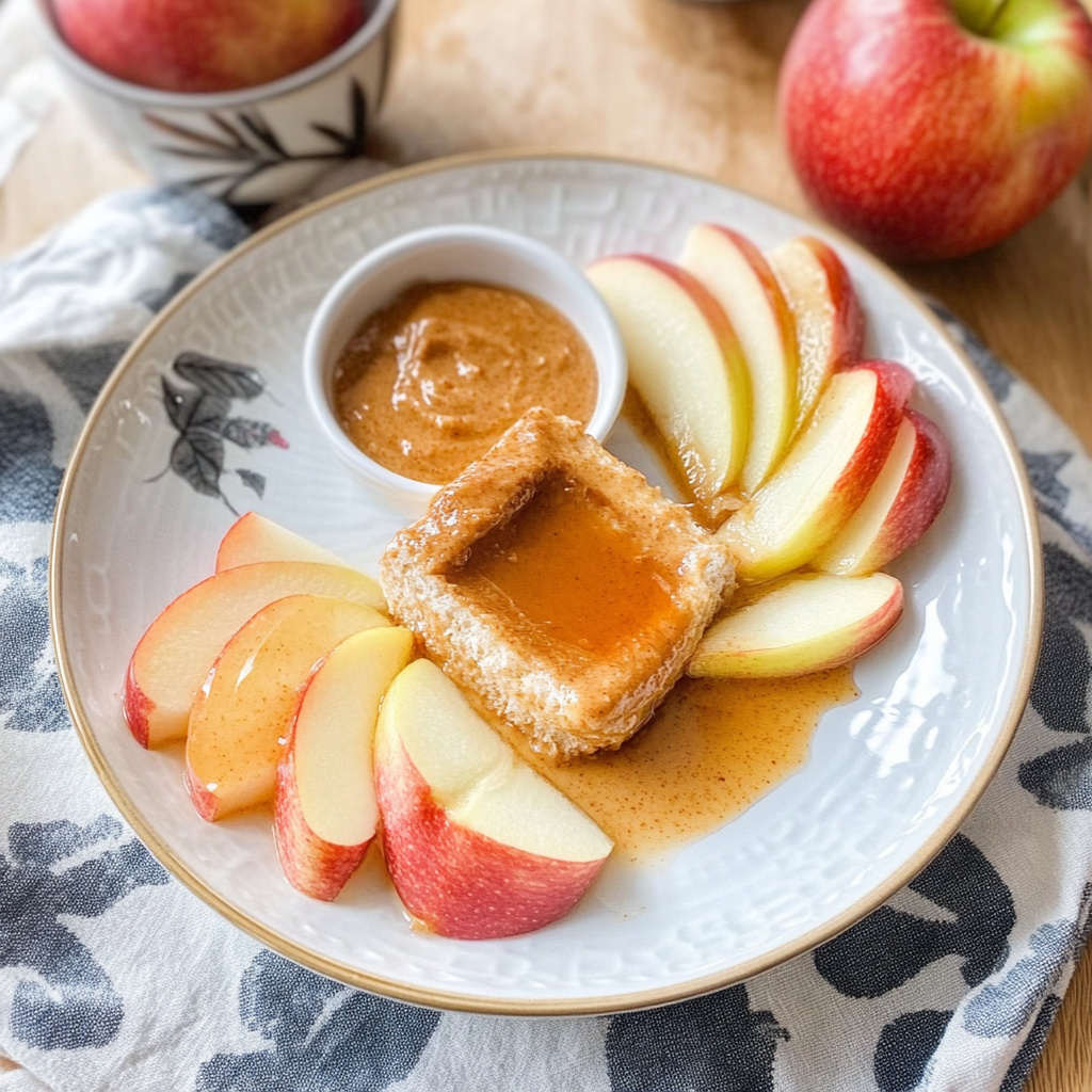 Apple Slices with Nut Butter Snack Recipe