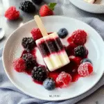 Berry-Coconut Rocket Pops