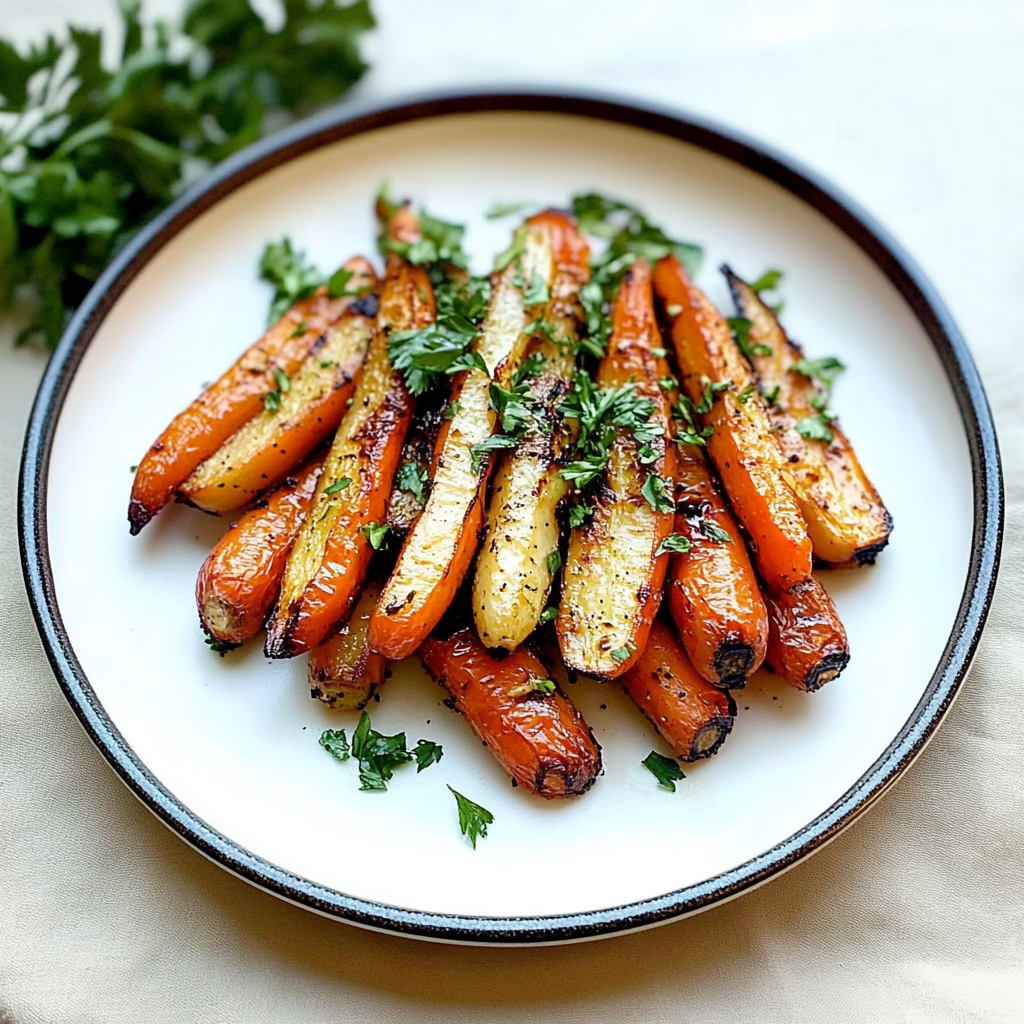 Irresistible Whole Roasted Carrots Recipe
