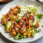 Chicken Skewer Salad Recipe