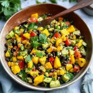 Black Bean Mango Salad Recipe