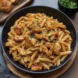 Cajun Mozzarella Chicken Ranch Pasta Recipe