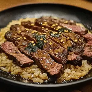 Honey Garlic Butter Steak