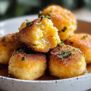 Southern Honey Butter Cornbread Poppers Recipe