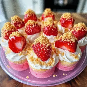 Cheesecake Deviled Strawberries