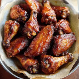 Baked BBQ Chicken Wings