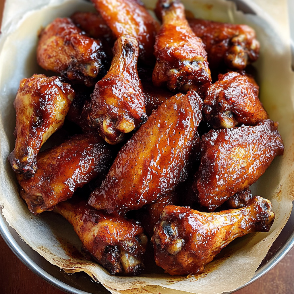 Baked BBQ Chicken Wings