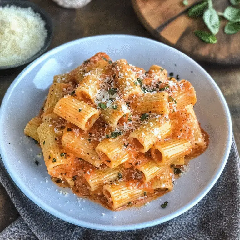 Red Pepper Rigatoni